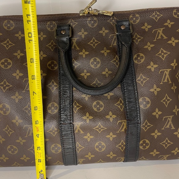 💯 Authentic Louis Vuitton Speedy Monogram Vintage RARE Black 2-way zipper - Picture 9 of 17